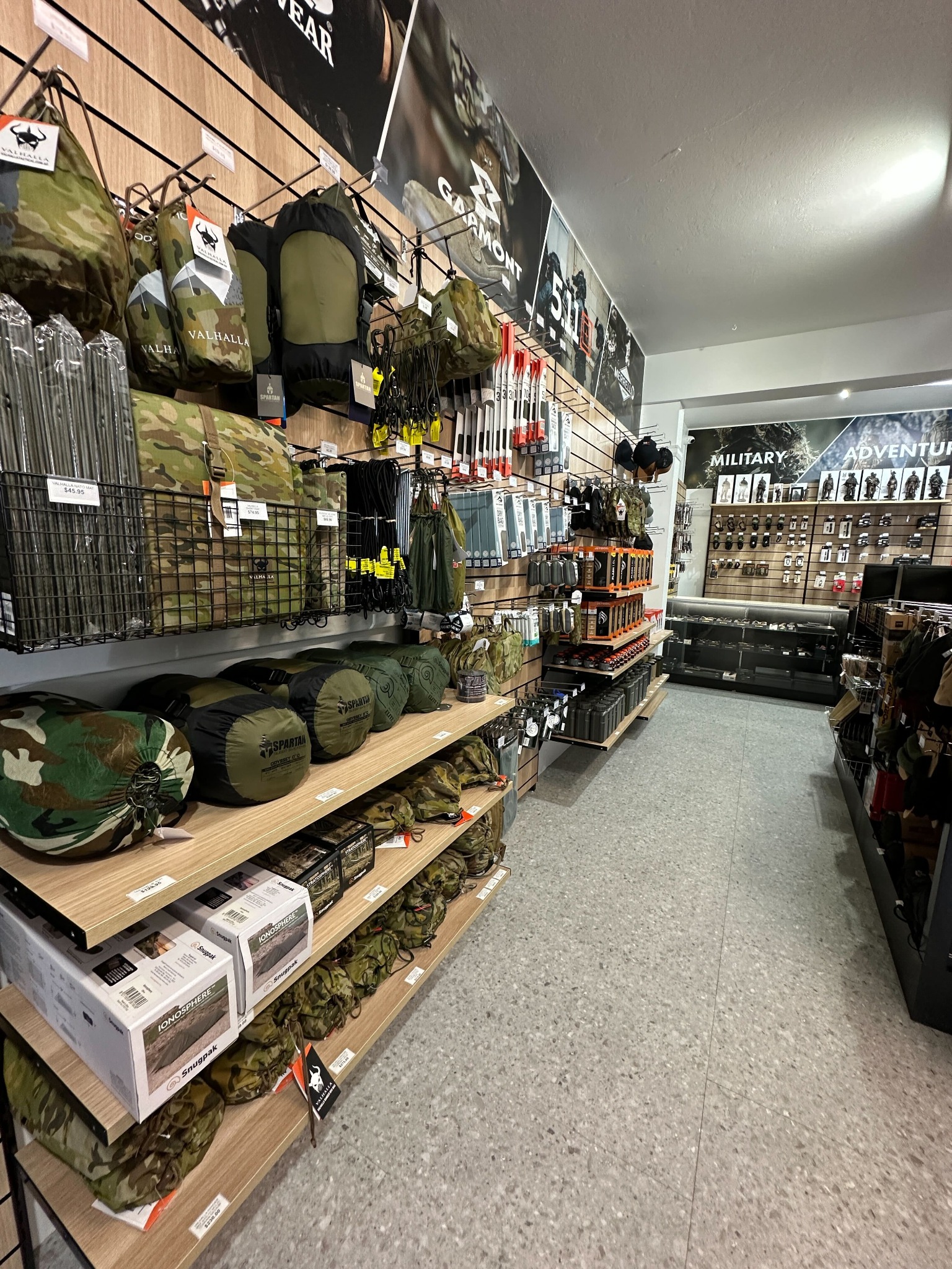 Valhalla Tactical Facebook ad: Visit us today!