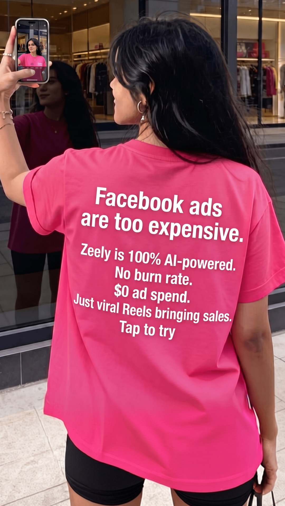 Zeely Facebook ad