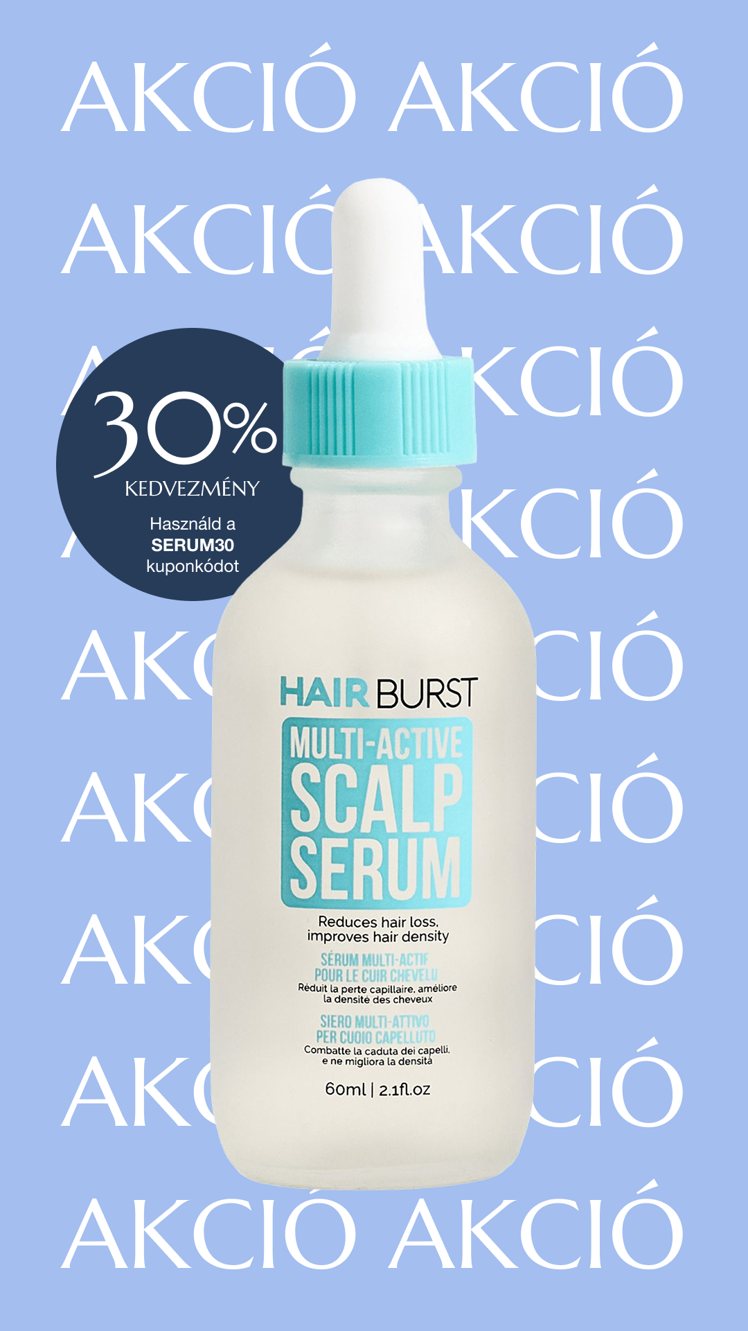 Hairburst Hungary Facebook ad