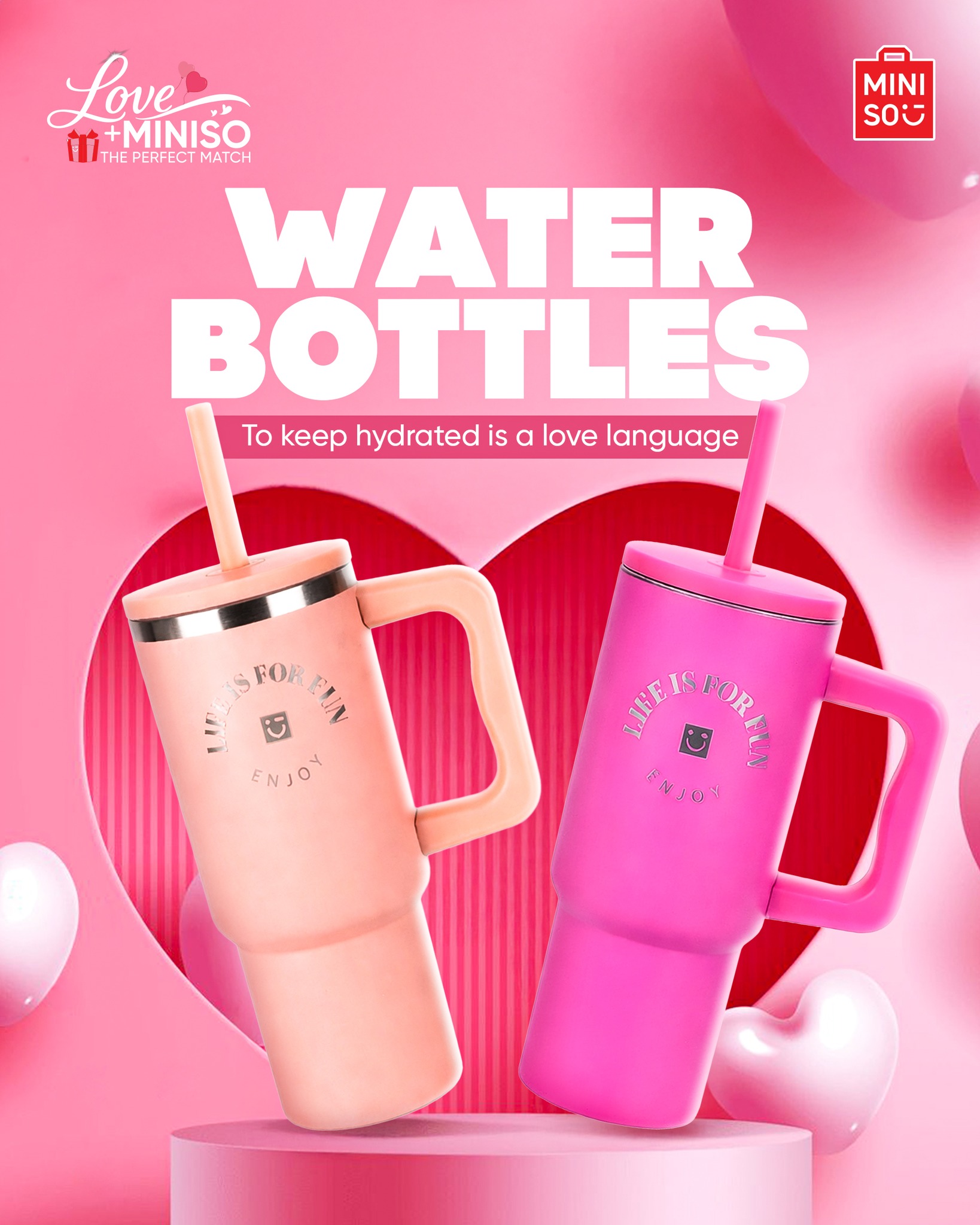 Miniso Bangladesh Facebook ad: A love language for your Valentine who forgets…