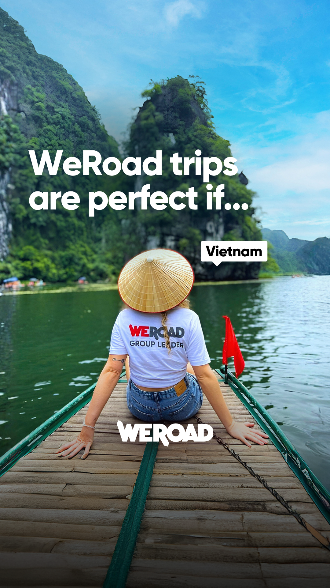 WeRoad Travel Facebook ad