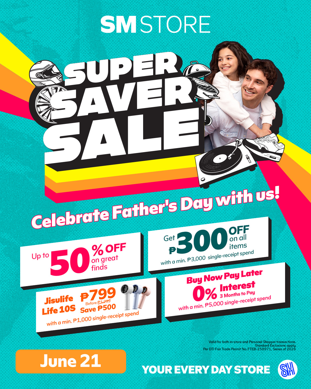 SM Store Facebook ad