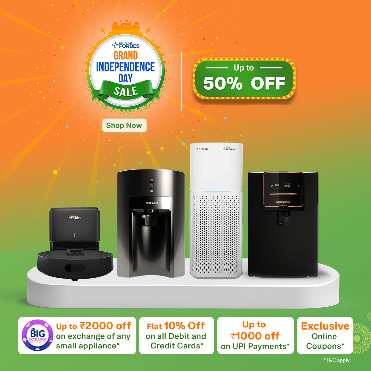 Eureka Forbes Facebook ad