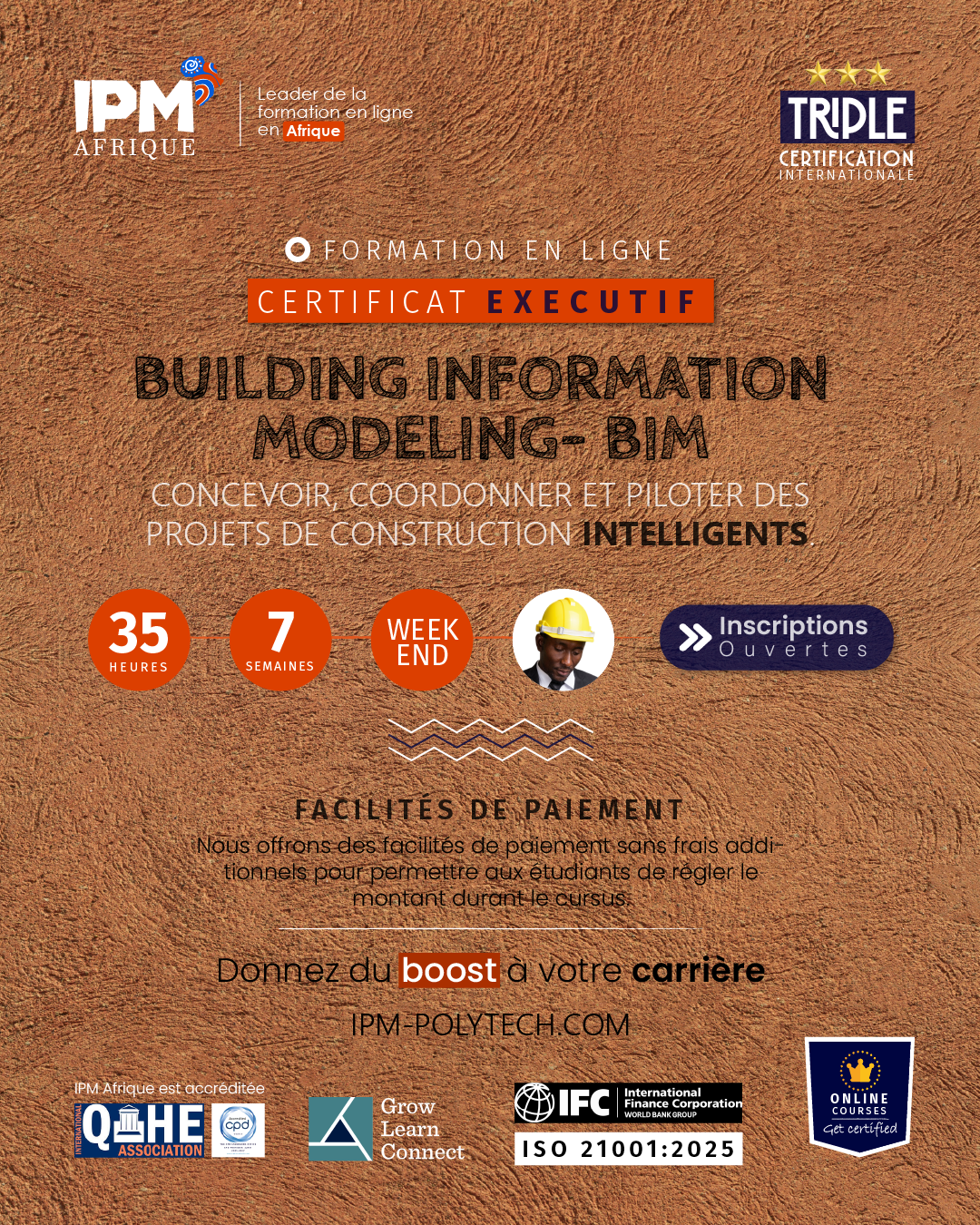 IPM- Institut polytechnique de Marrakech Facebook ad