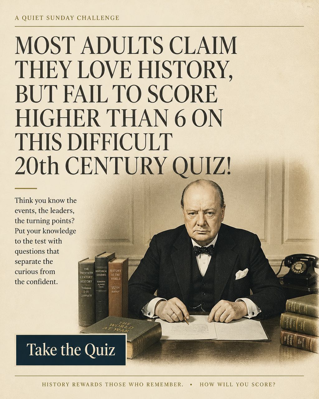 QuizGriz History Facebook ad