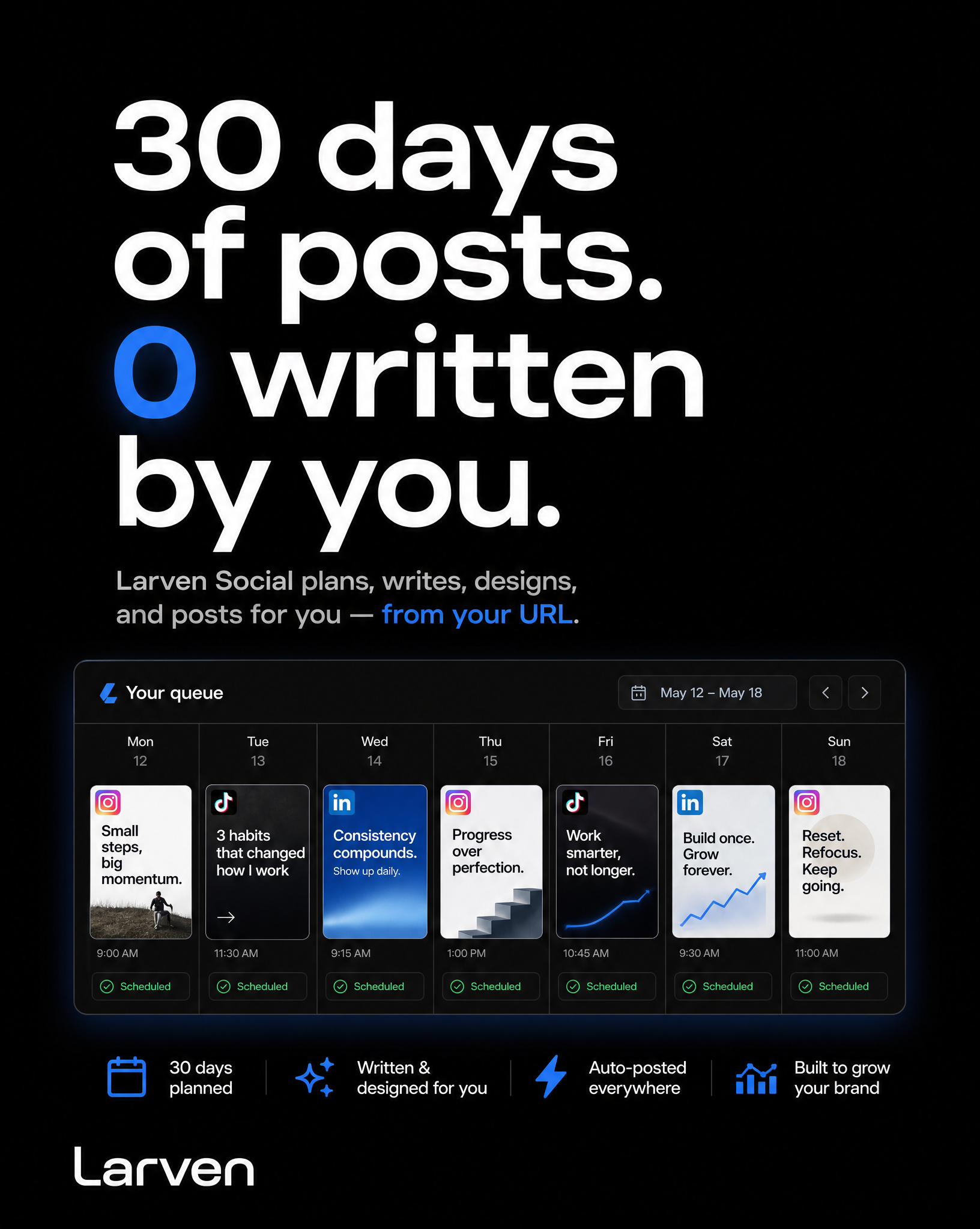 Larven AI Facebook ad