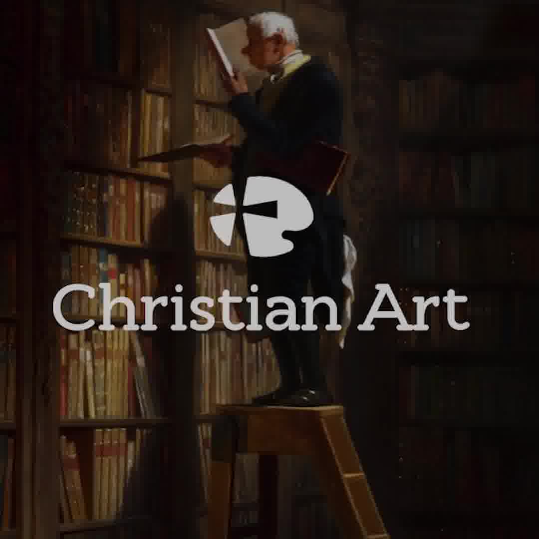 Christian.Art Facebook ad: Receive a Daily Gospel Reading and Art Reflection