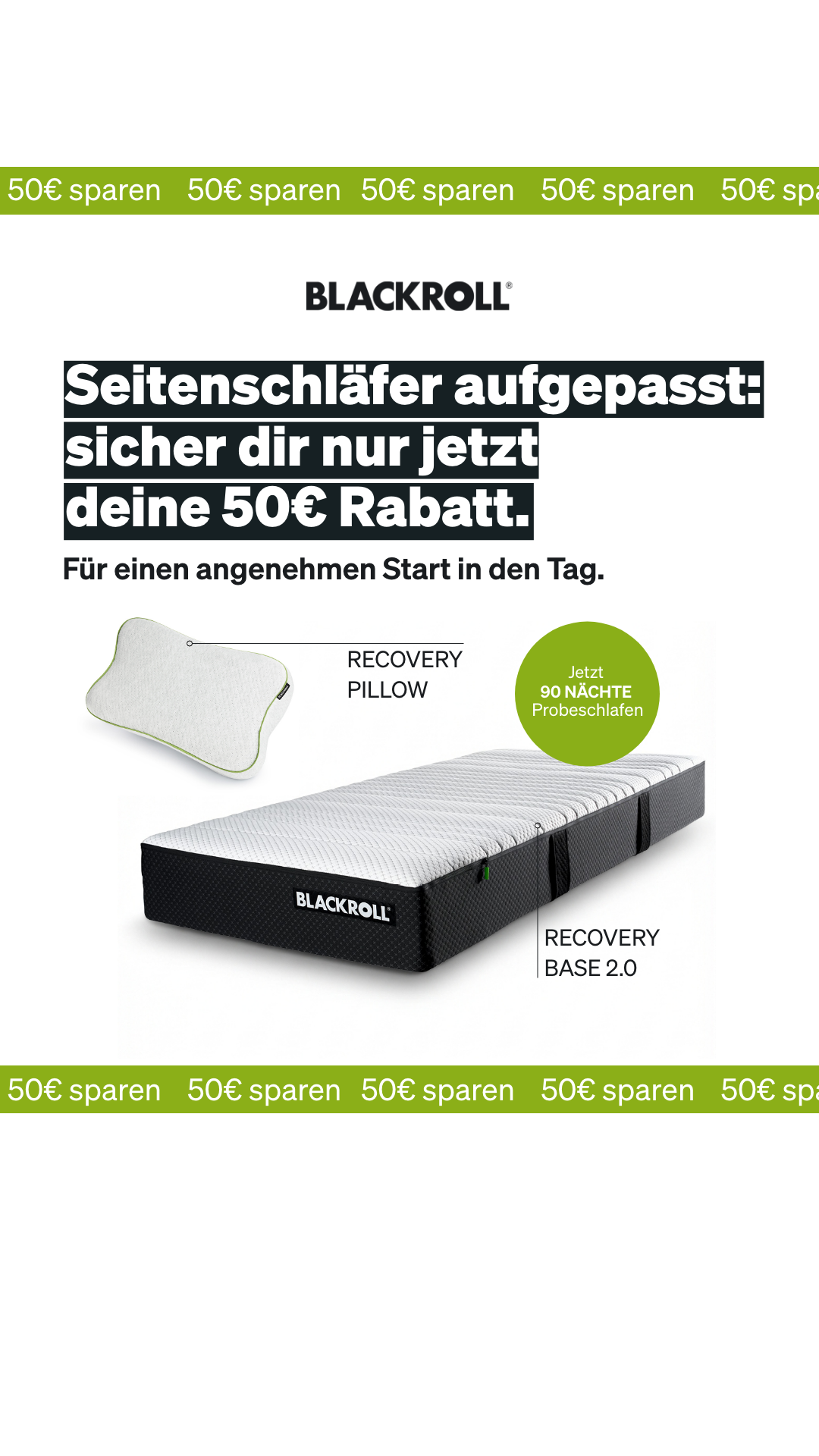 Blackroll Facebook ad from Mar 24, 2026