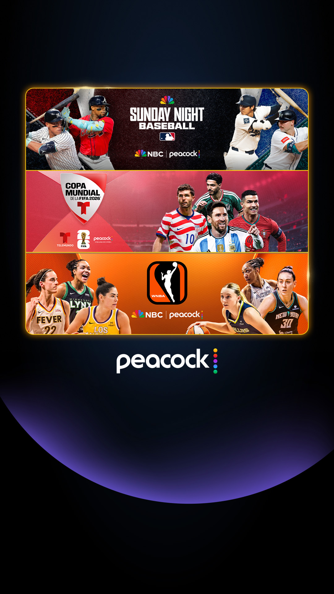 Peacock TV Facebook ad