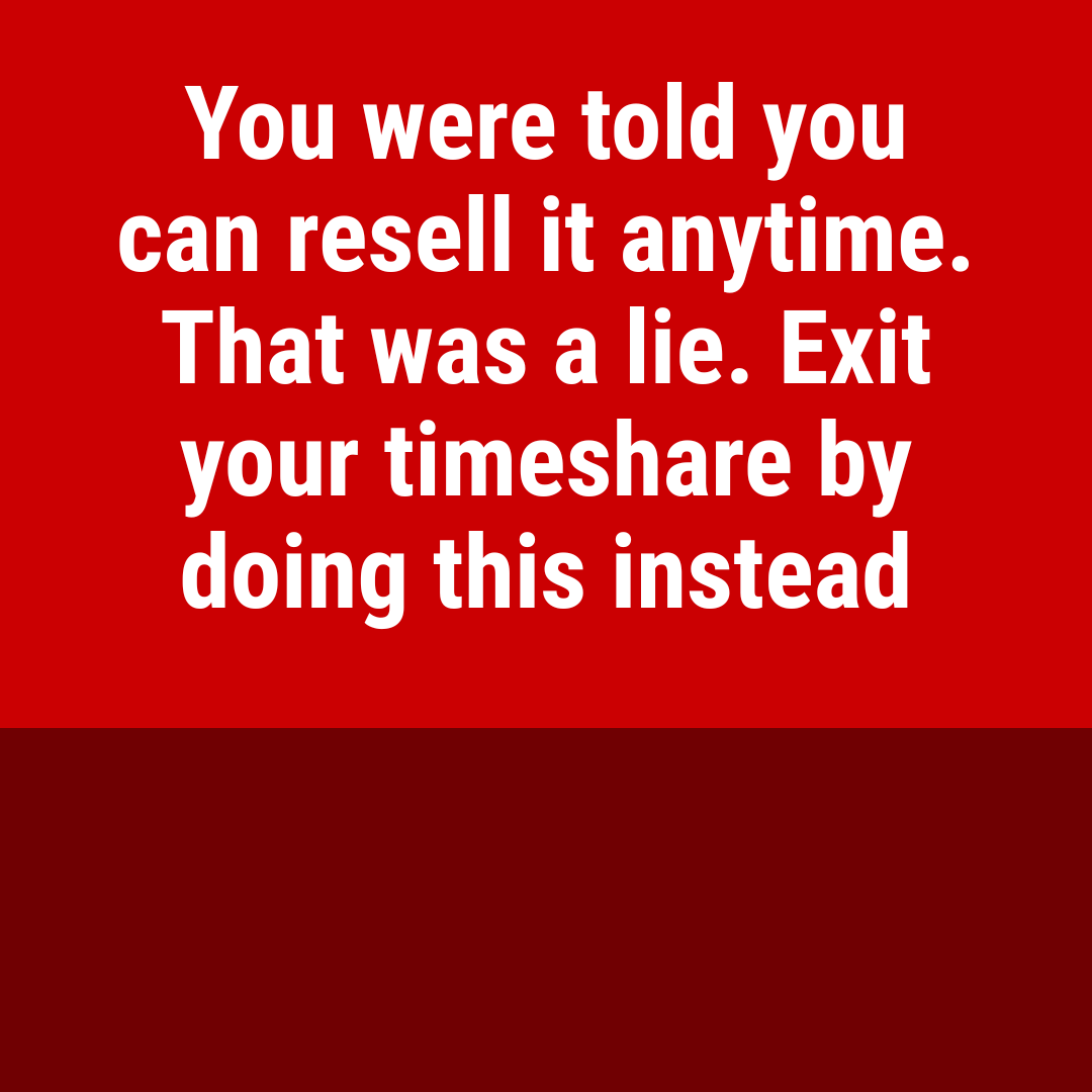Diana Lawson Facebook ad: Escape Your Timeshare Legally-Starting Today