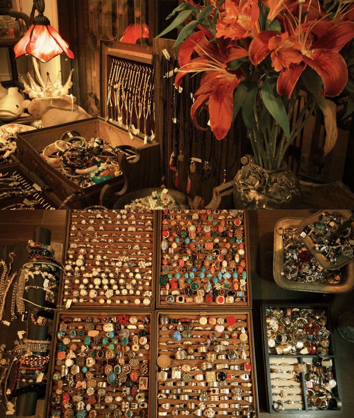 Deeritage Facebook ad: I was walking into a vintage jewelry store…