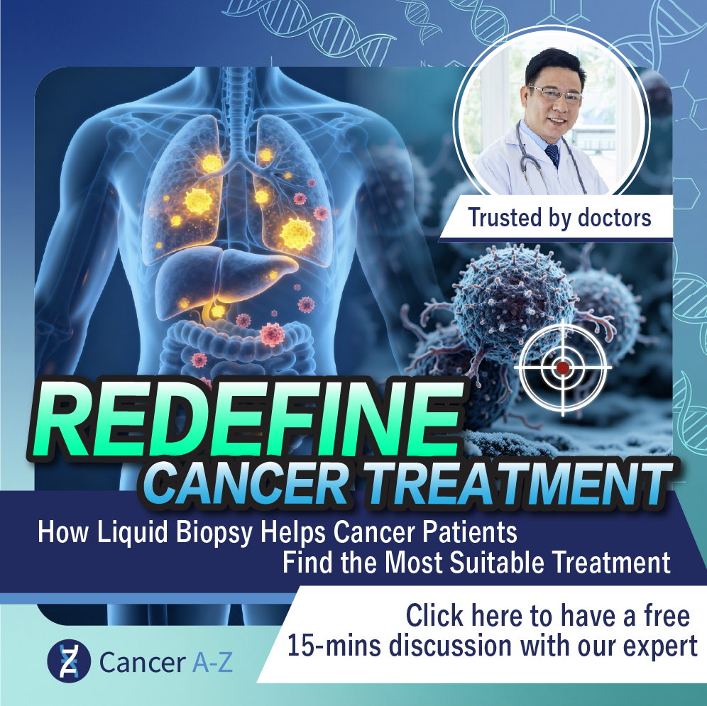 Cancer A-Z Facebook ad from May 13, 2026