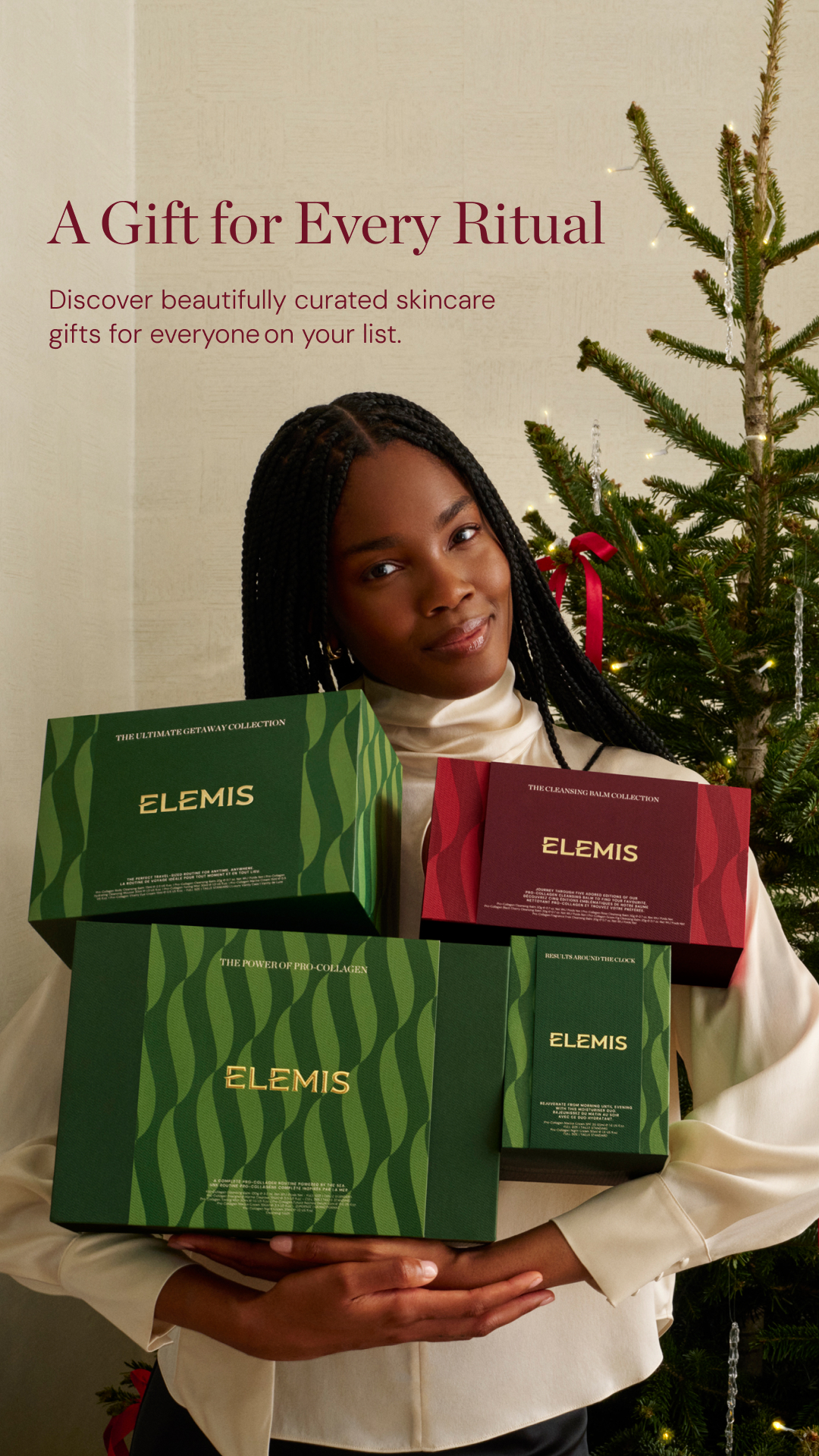Elemis Facebook ad: A Touch of ELEMIS 