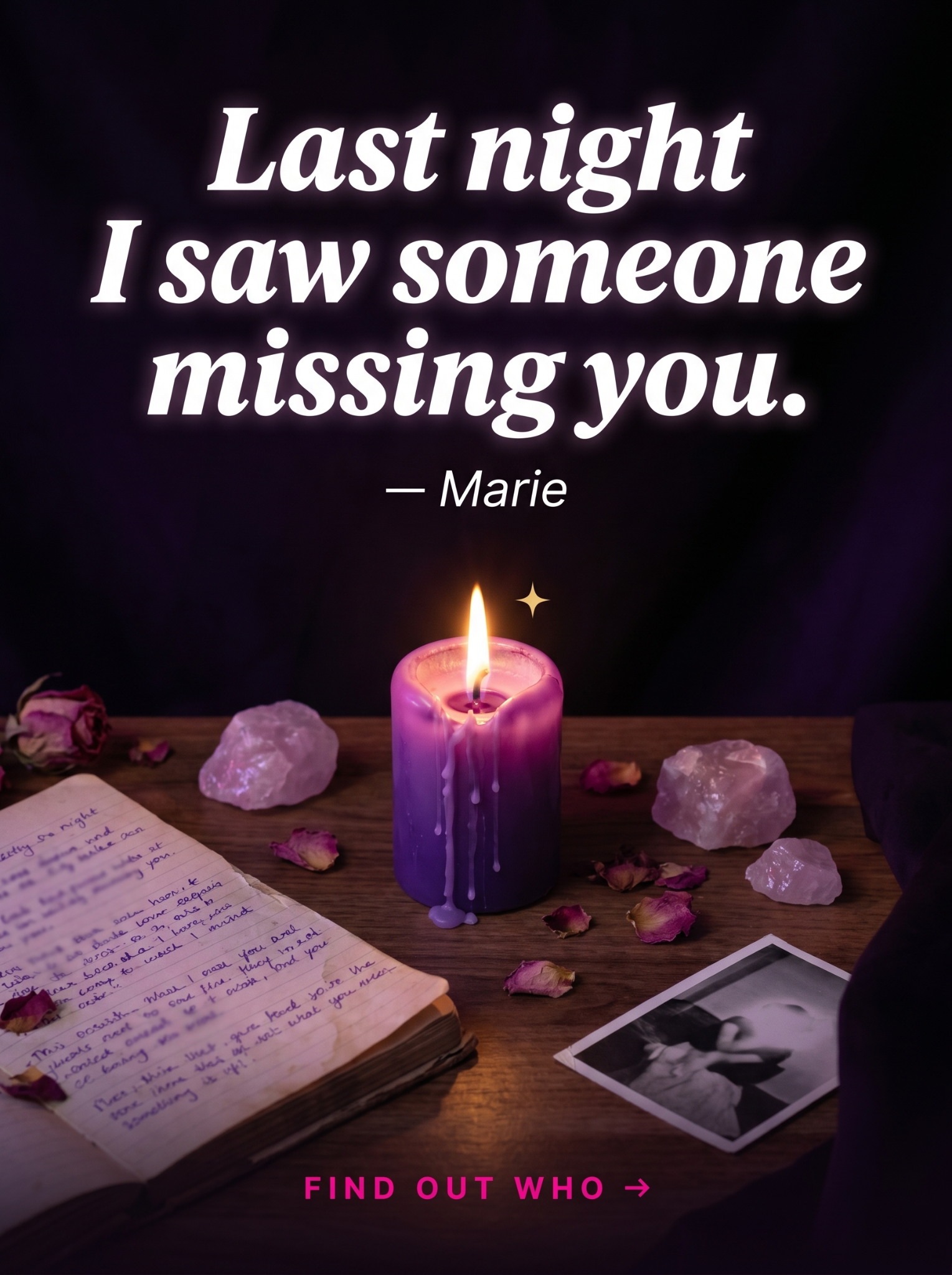 Try Psychic Marie Facebook ad