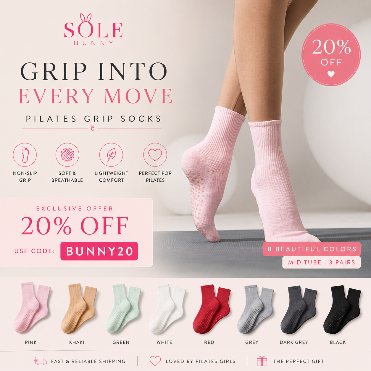 Sole Bunny Facebook ad