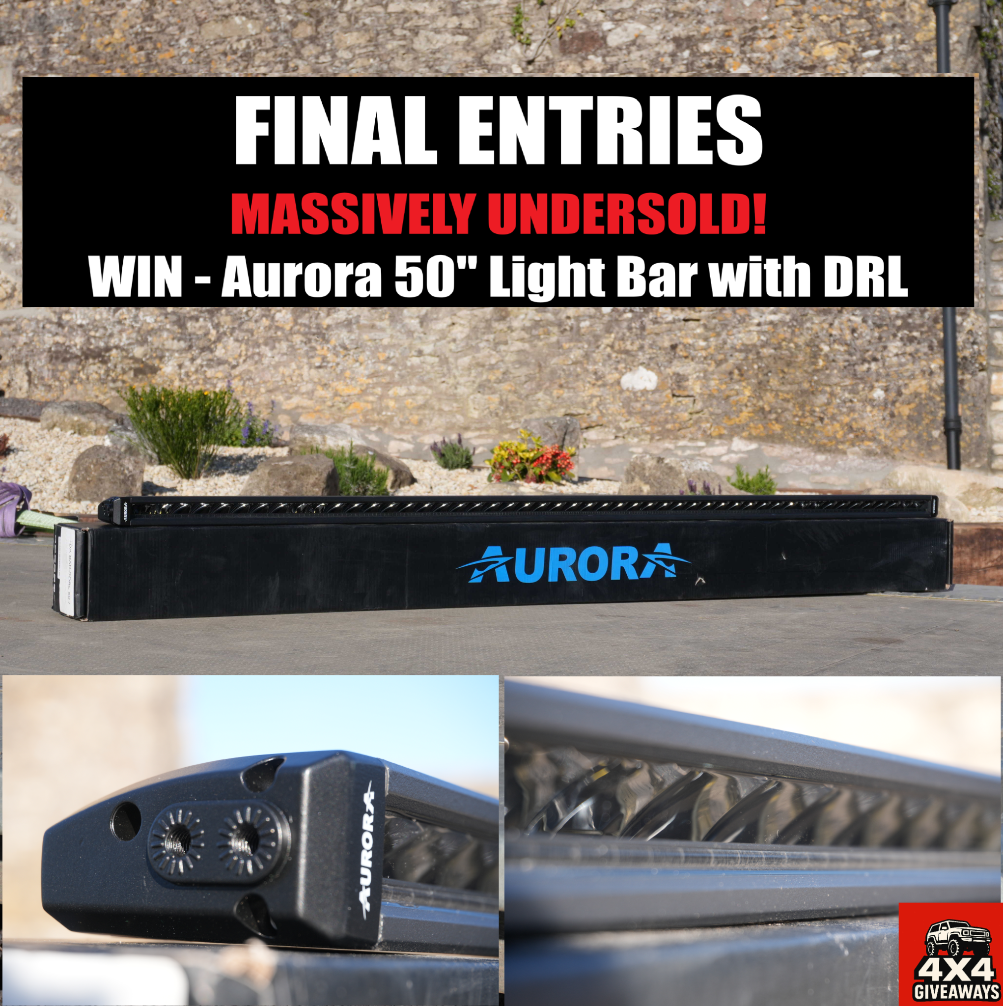 4x4 Giveaways  Facebook ad