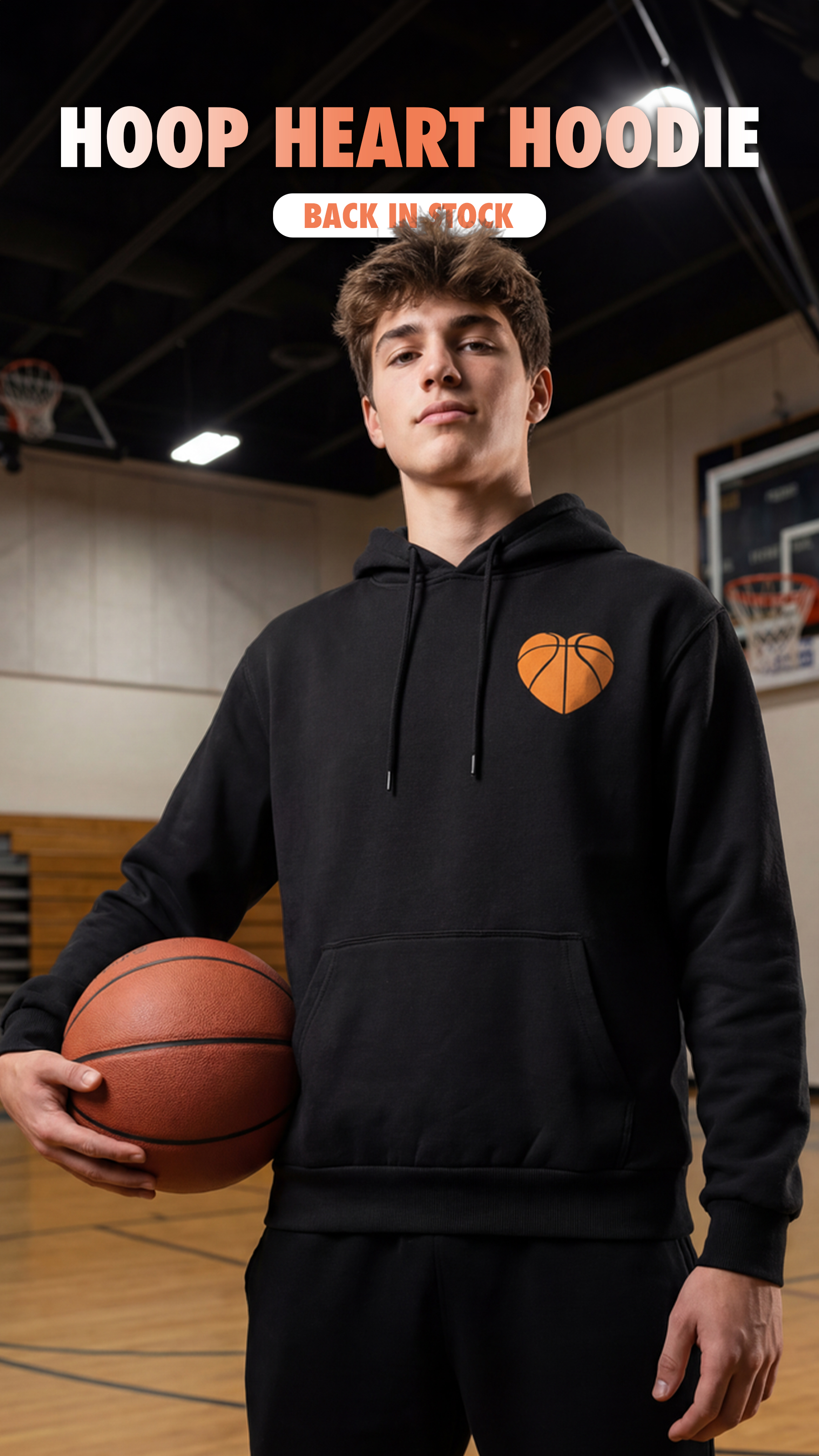 Bucket Culture Facebook ad: Built for Real Hoopers.