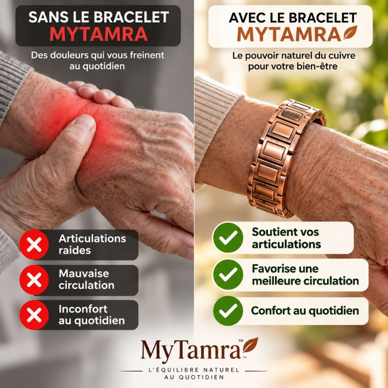 MyTamra Facebook ad: Libérez votre potentiel, notre bracelet magnétique le plus…