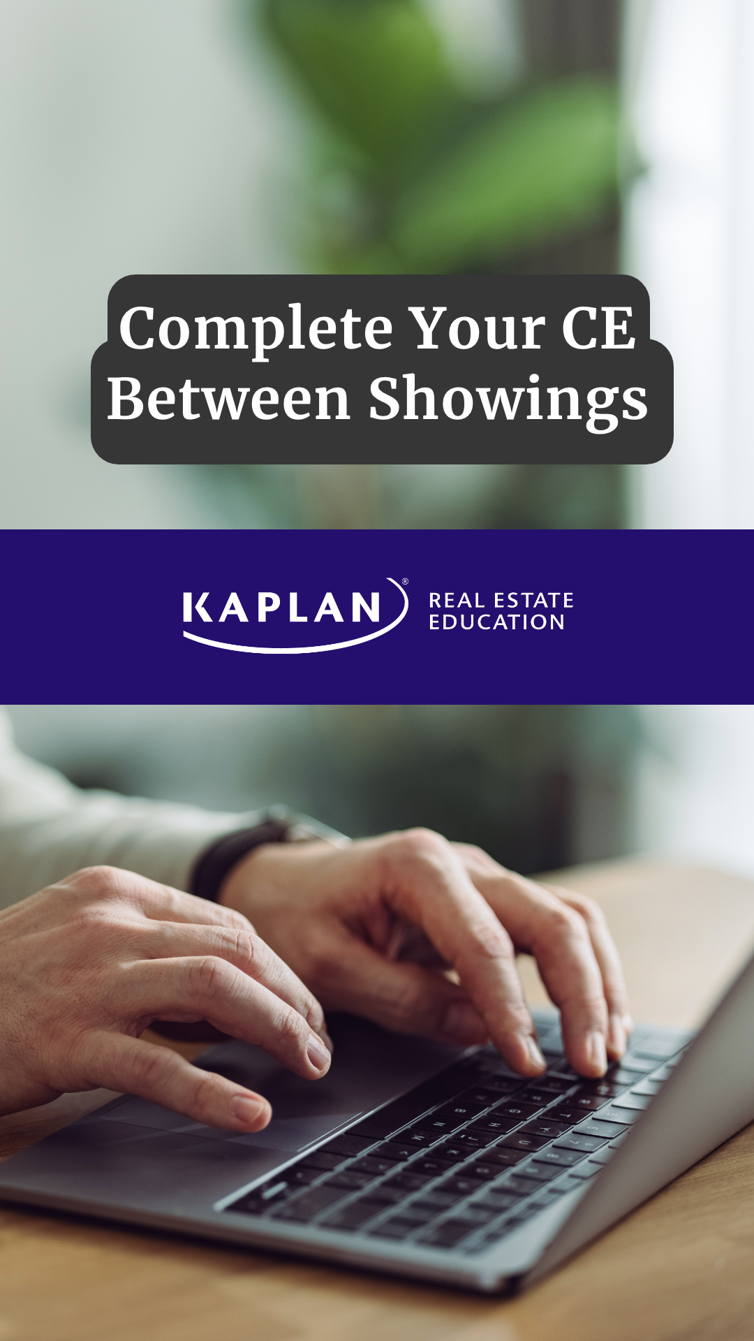 Kaplan Real Estate Education Facebook ad
