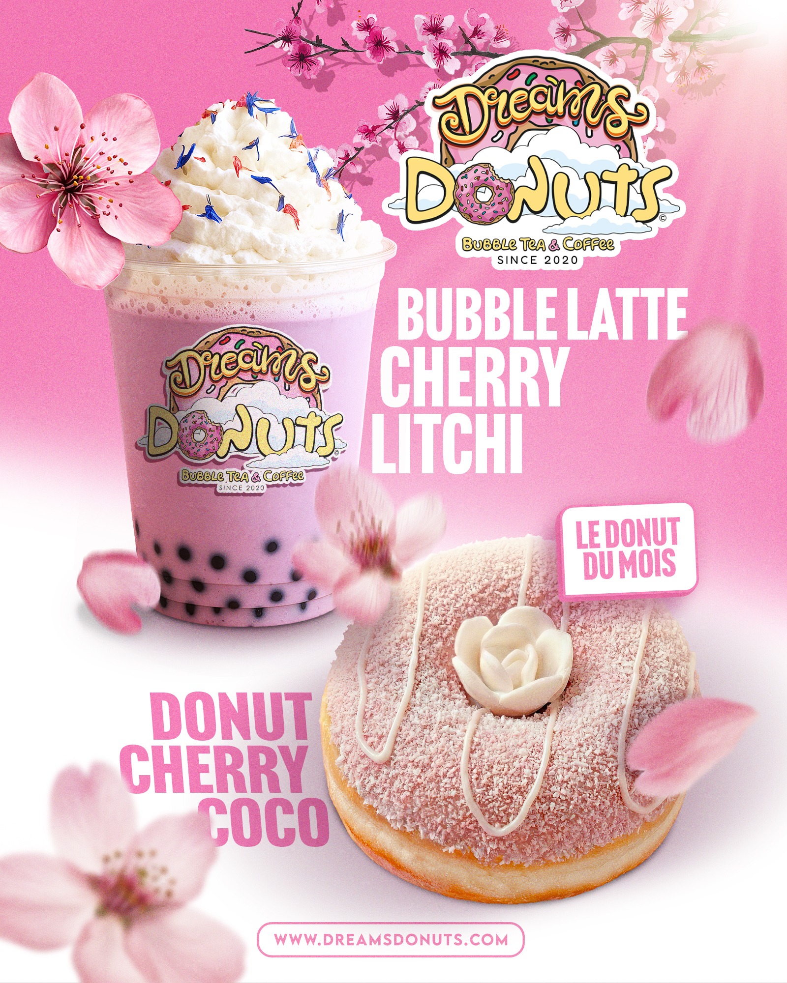 Dreams Donuts Facebook ad