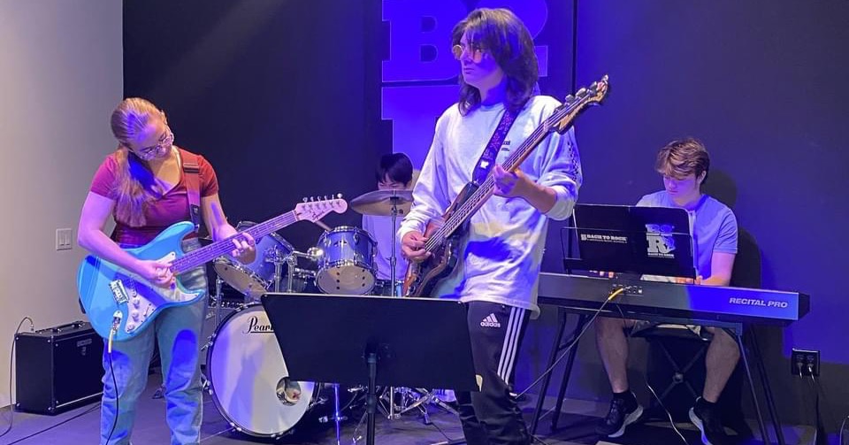 Bach to Rock Facebook ad: Bach to Rock Cypress offers music lessons for…
