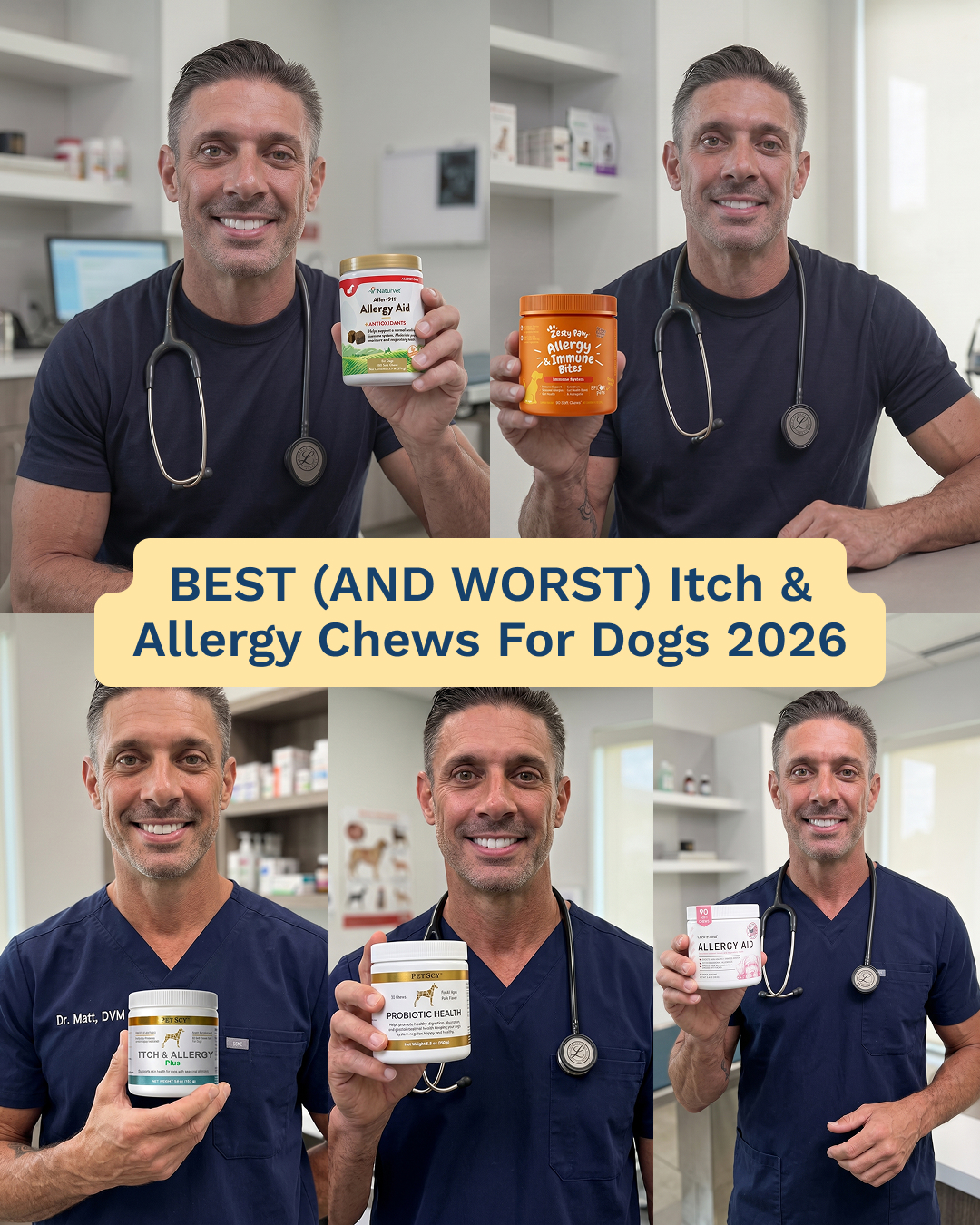 Nature's Dog: Wellness Journal Facebook ad: Before You Buy Dog Allergy Chews, Read This
