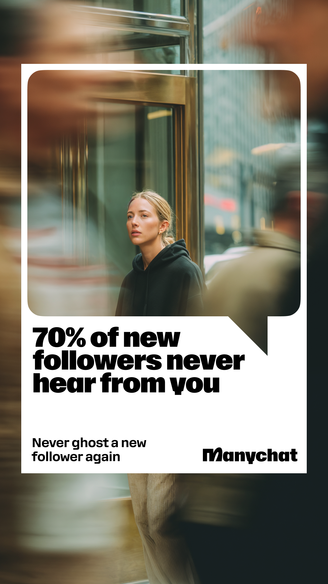 Manychat Facebook ad
