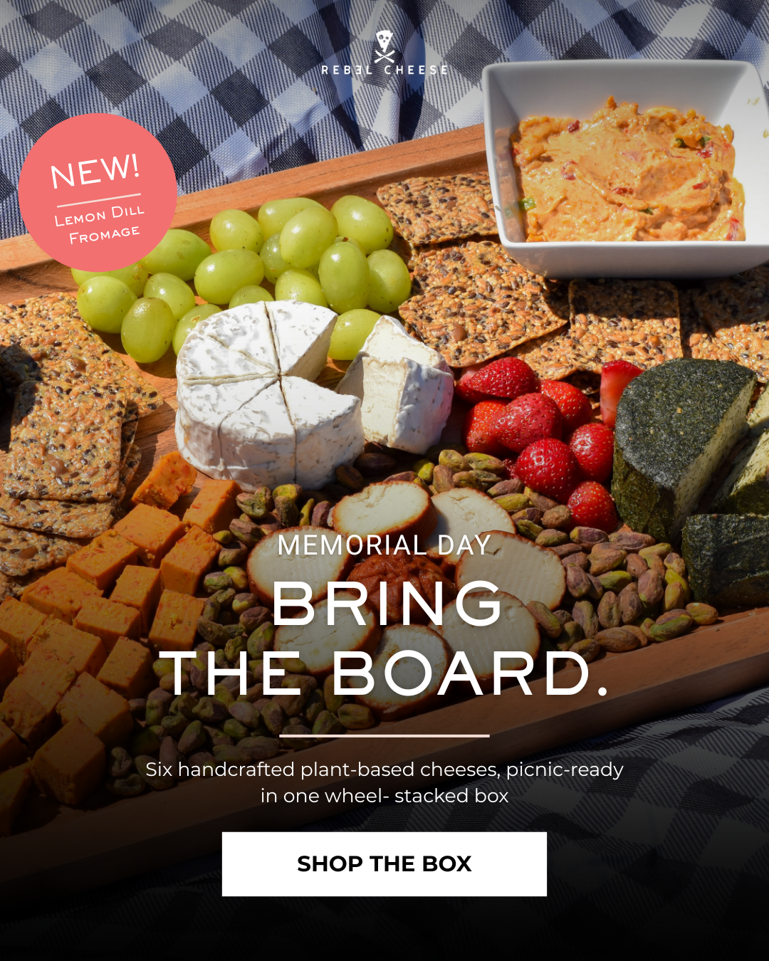 Rebel Cheese Facebook ad