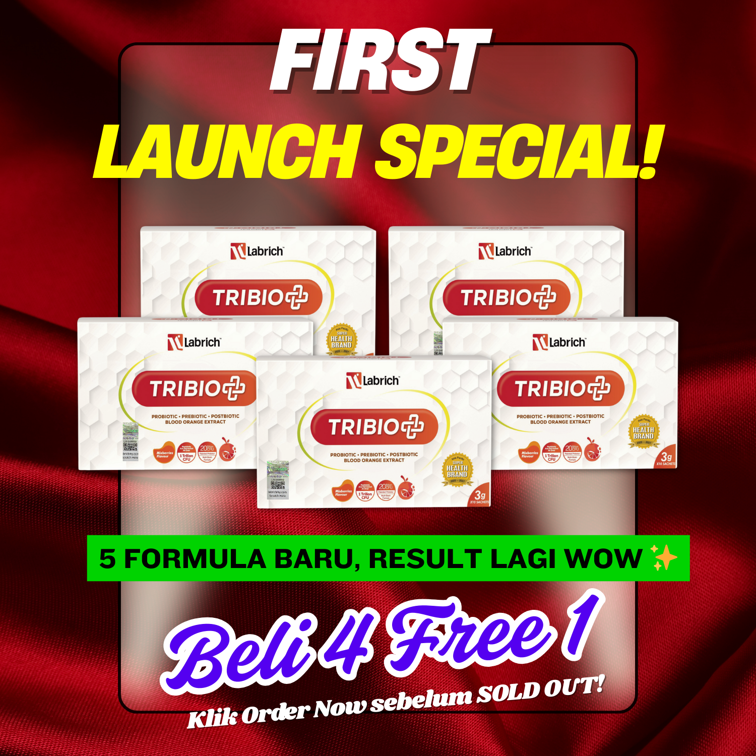 Labrich Tribio+ Facebook ad