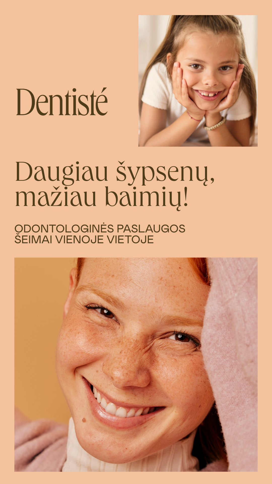 Odontologijos klinika Dentistè Facebook ad