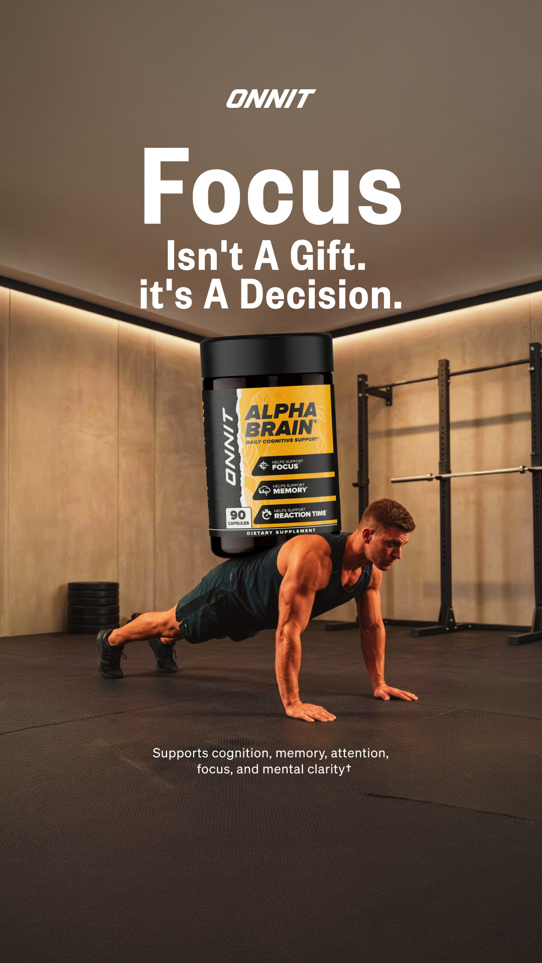Onnit Facebook ad