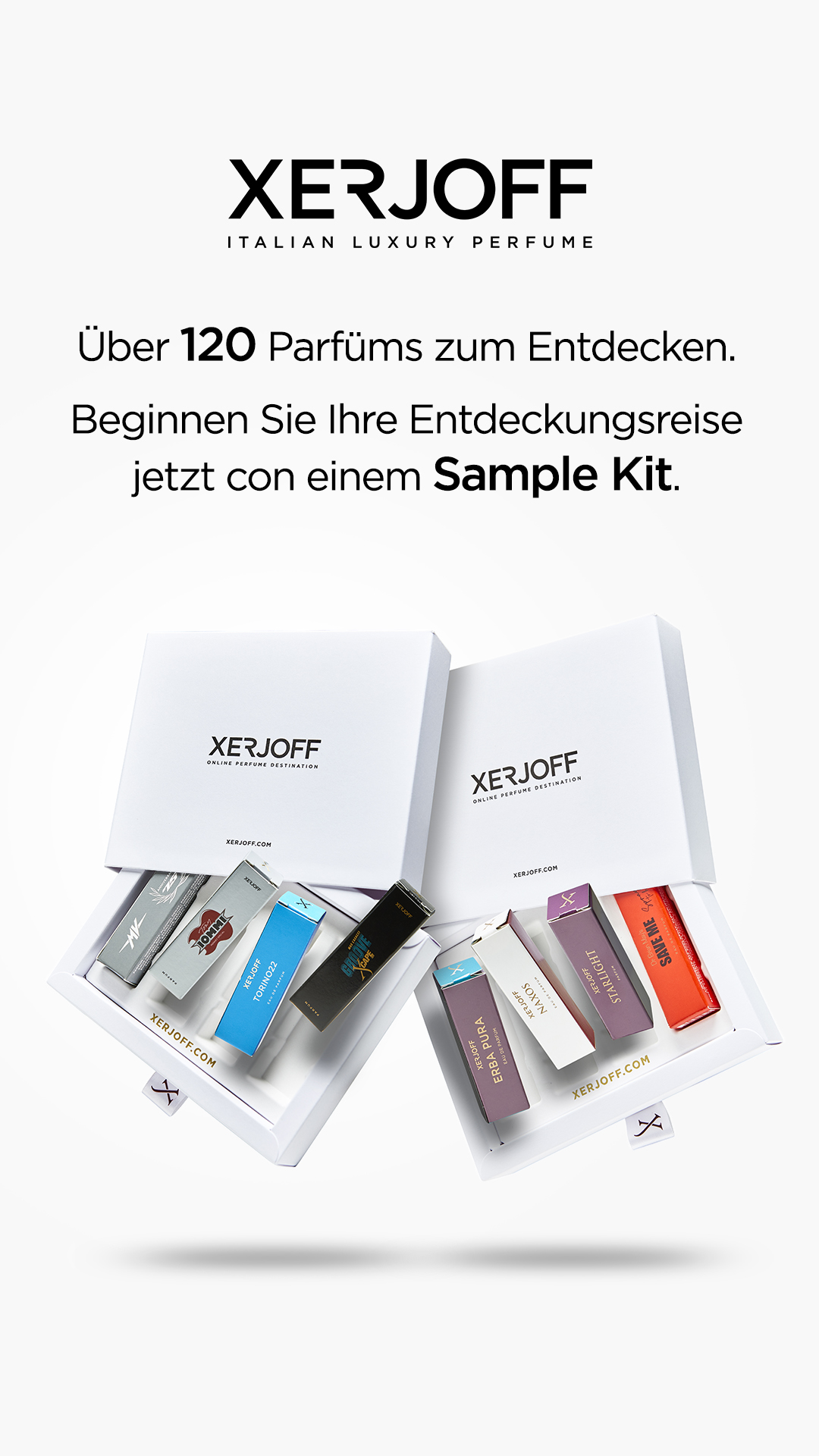 XERJOFF Facebook ad