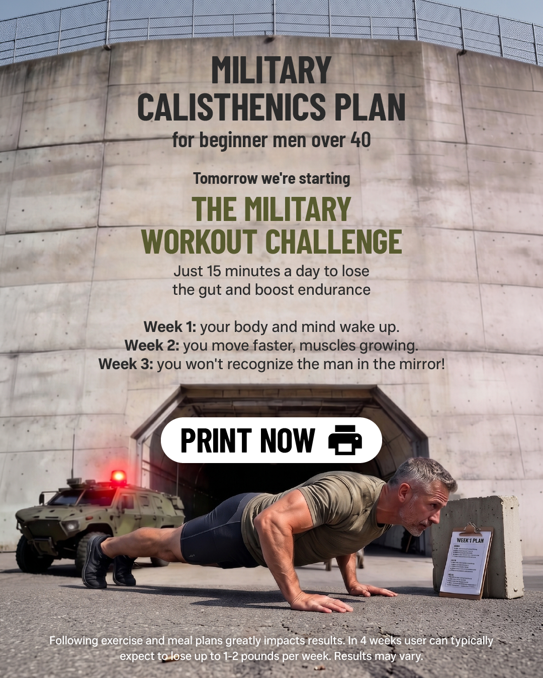 21 Day Challenge Facebook ad