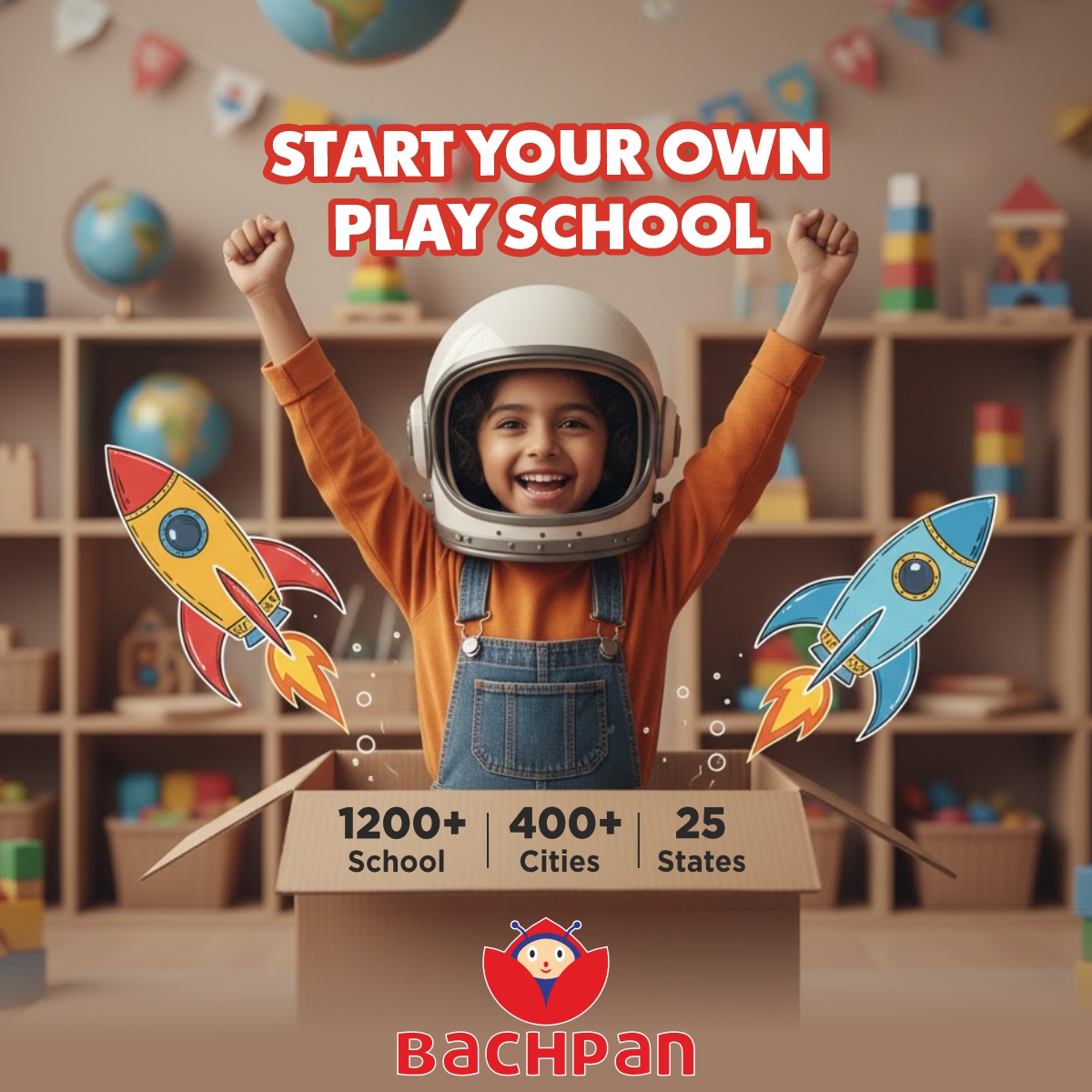 Bachpan Play School Facebook ad