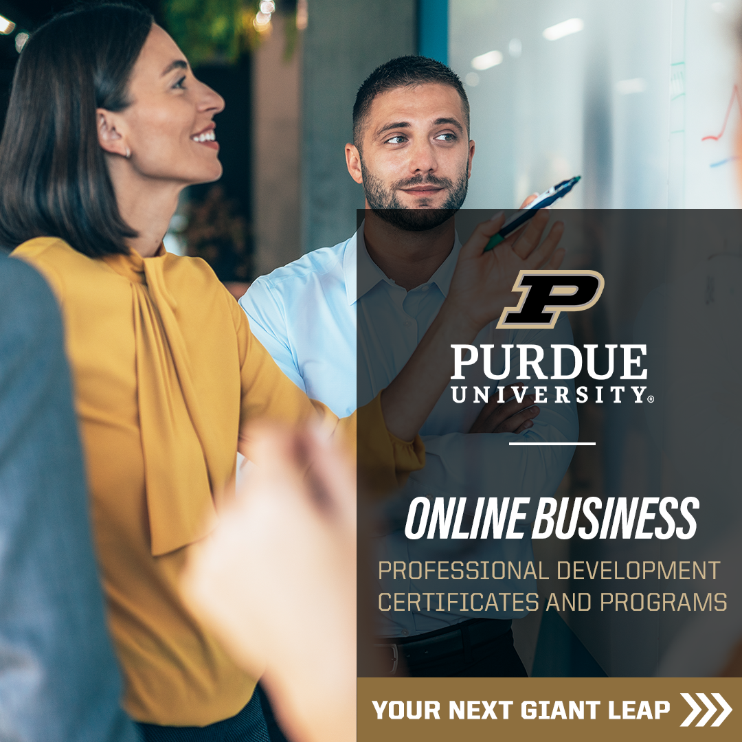 Purdue University Online Facebook ad