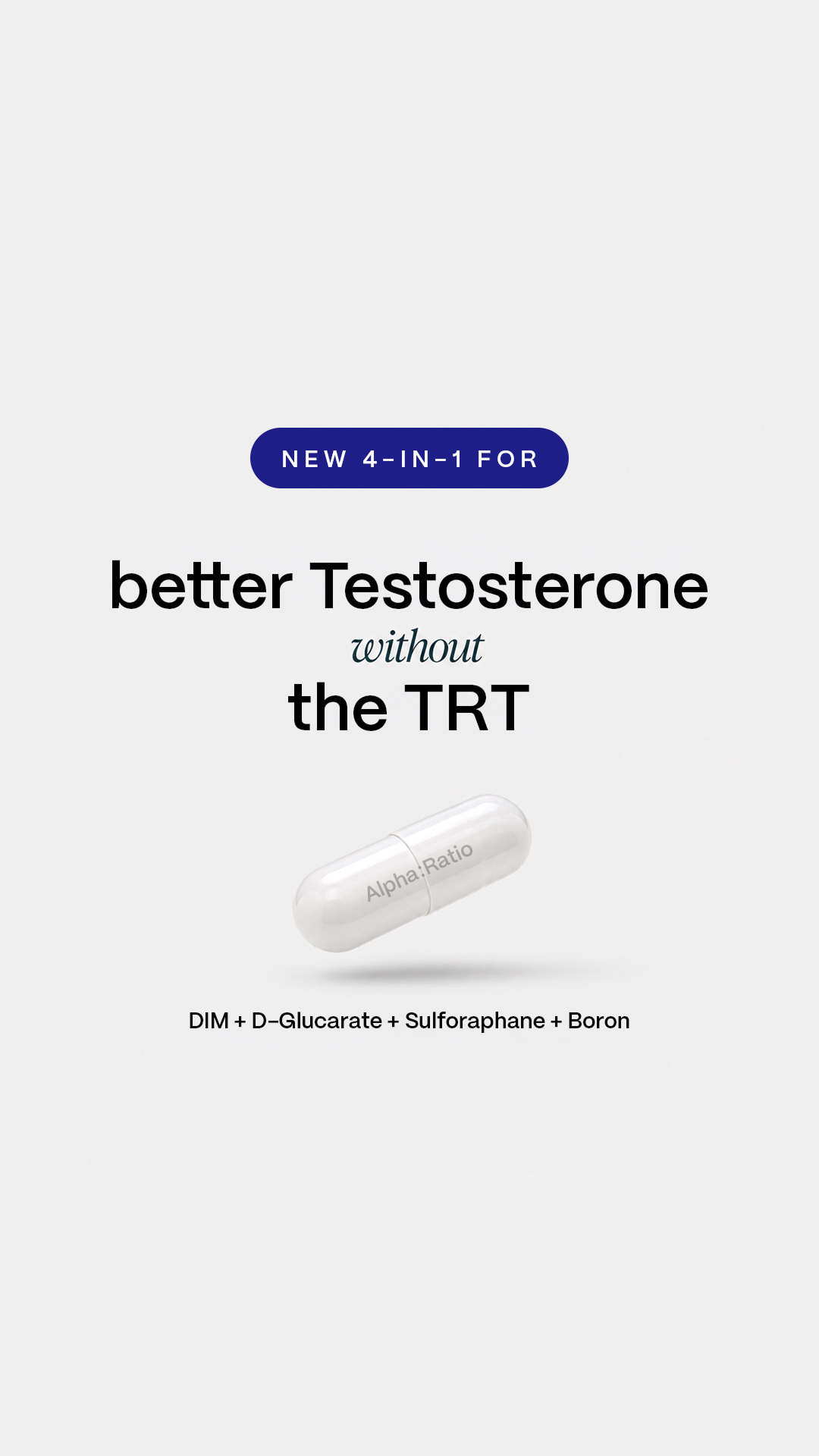 Healthletic Alpha Ratio Facebook ad: Get the Estrogen Fix Protocol Now! | Up to 60% OFF