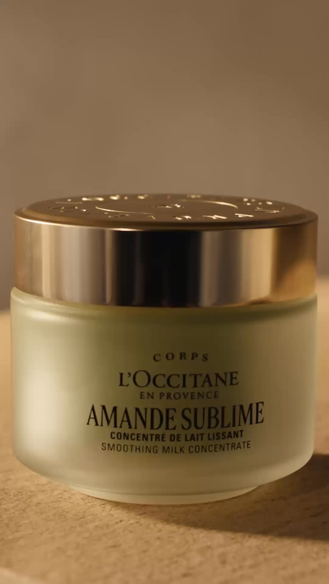 L'OCCITANE en Provence Facebook ad: Smoothing Milk Concentrate