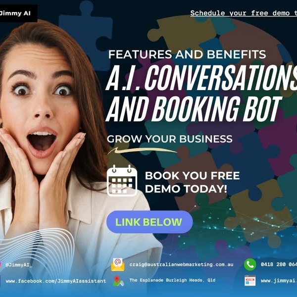 Jimmy AI Facebook ad