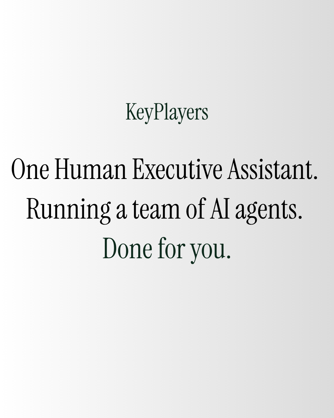 Mitch Conquer Facebook ad: Get A KeyPlayer
