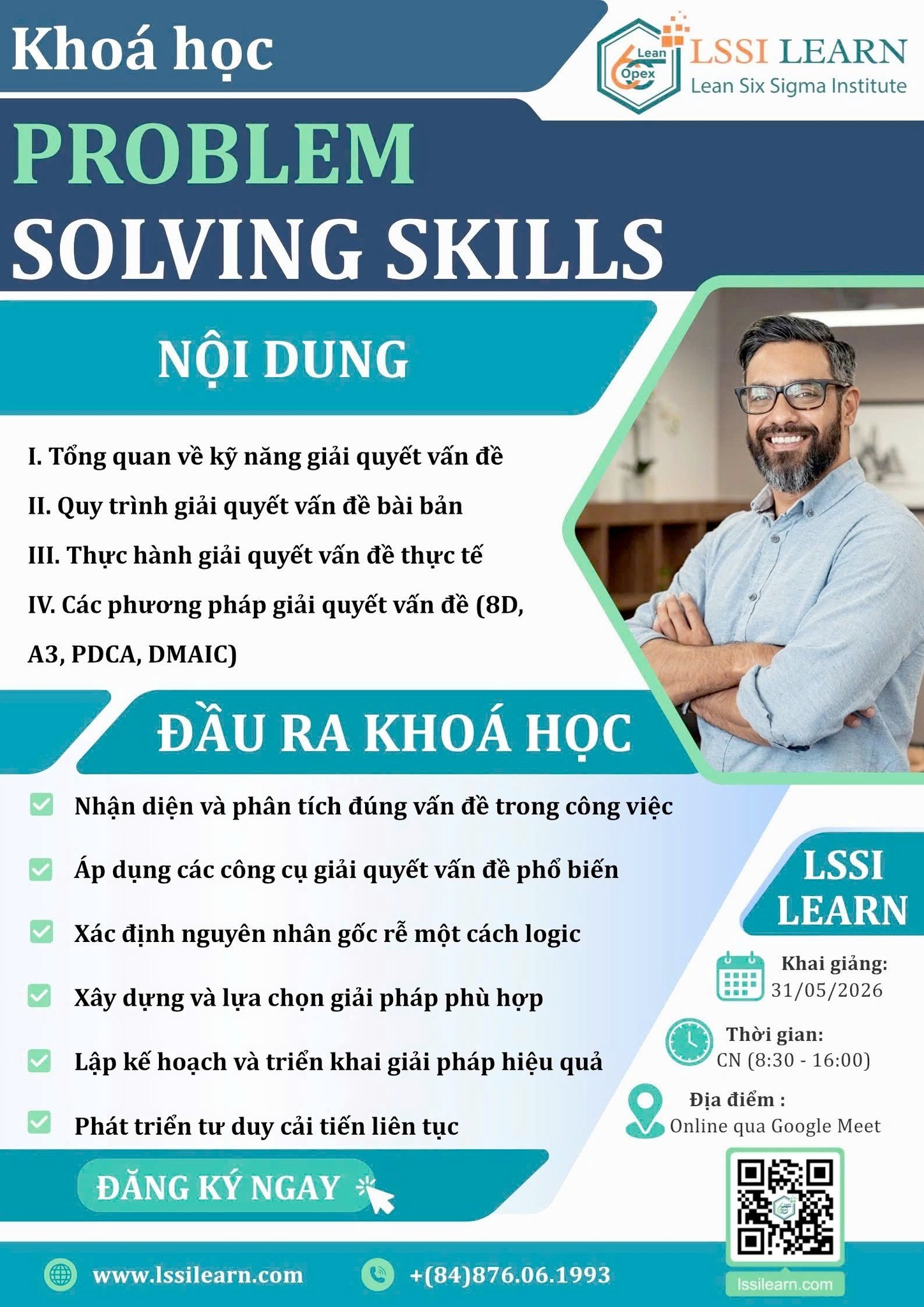 Quản Trị Vận Hành Xuất Sắc - LSSI LEARN Facebook ad: KHAI GIẢNG KHÓA 2026, ĐĂNG KÝ NGAY |…
