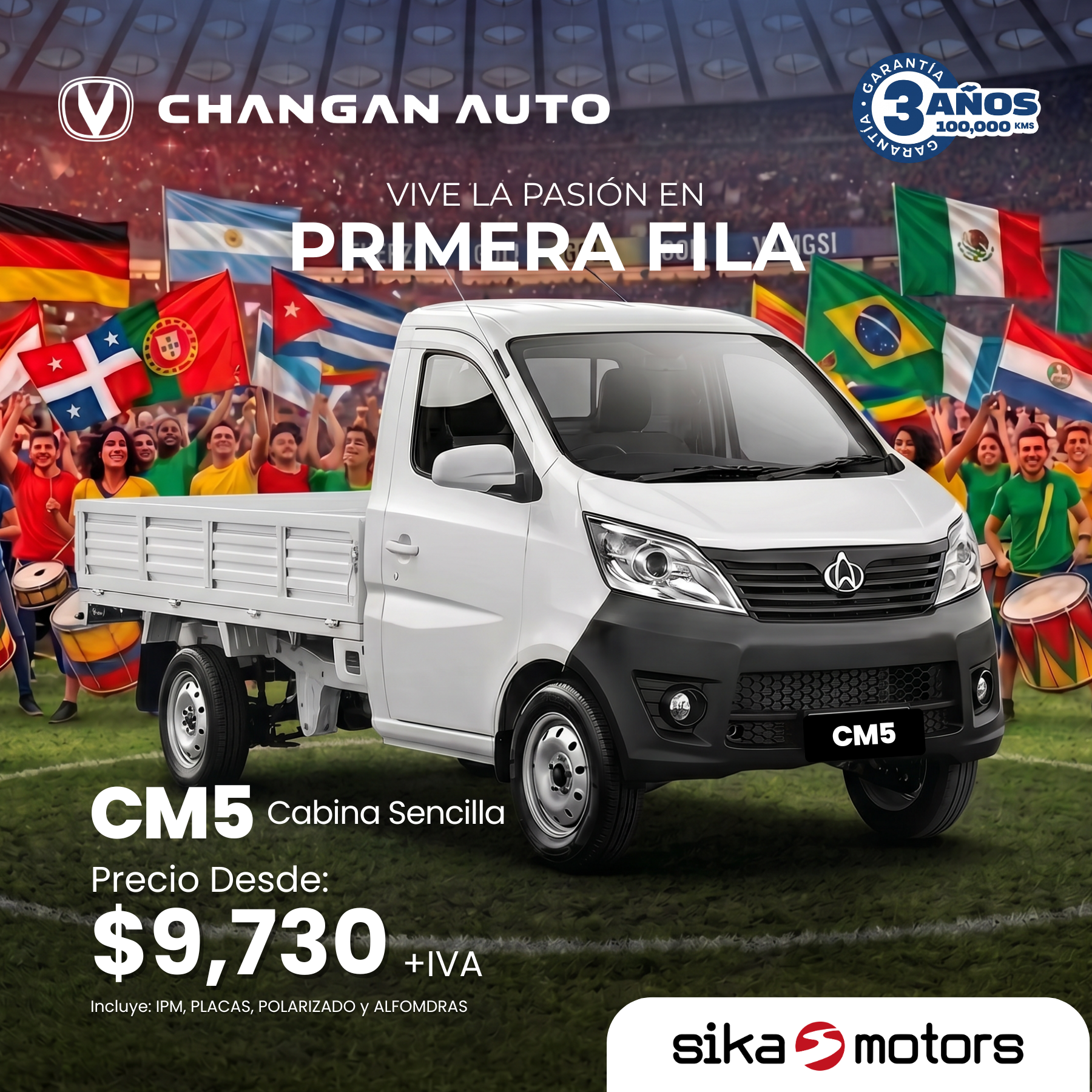 Changan Auto El Salvador Facebook ad from Jun 2, 2026