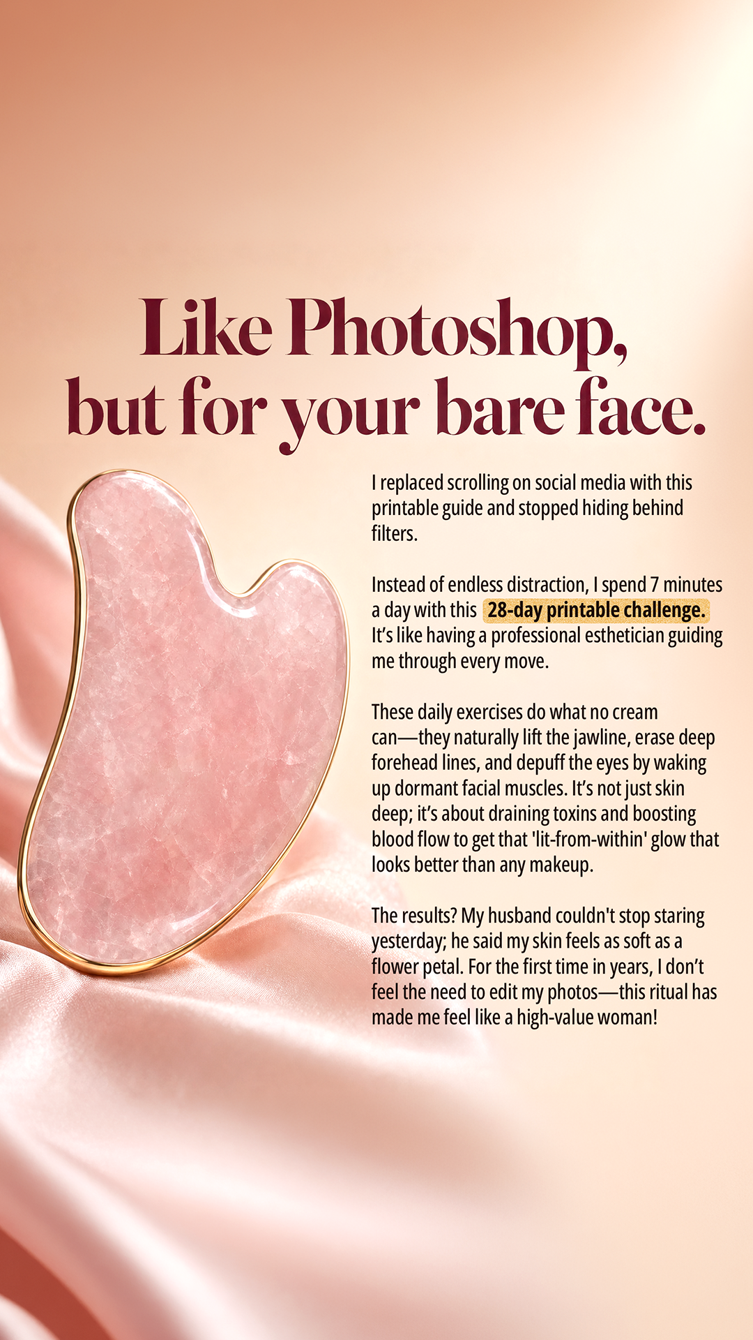 Luvly Facebook ad