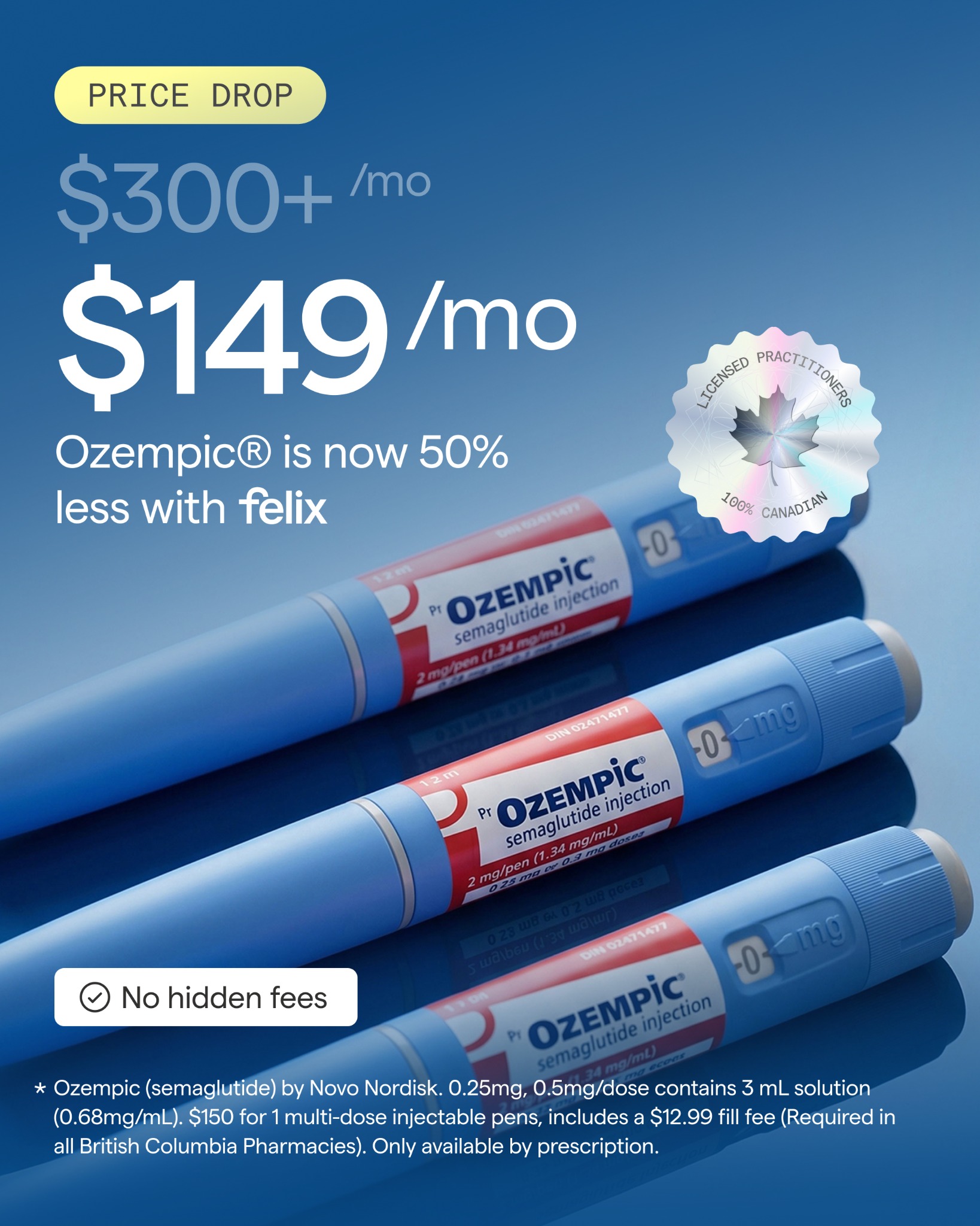 Felix Health Facebook ad
