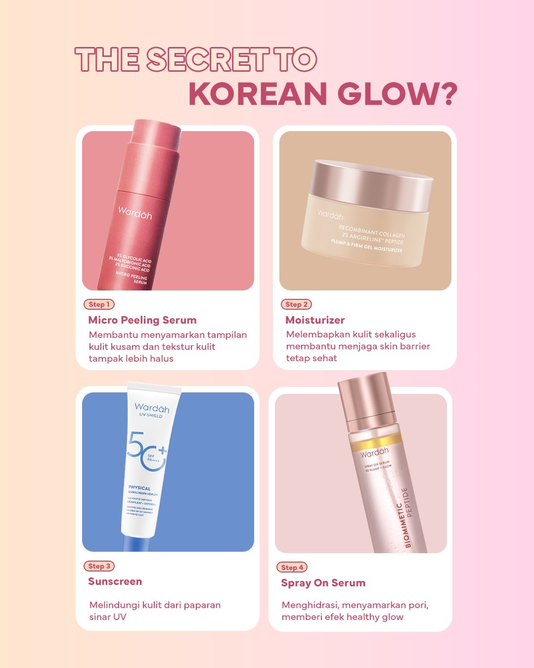 Wardah Cosmetics Facebook ad