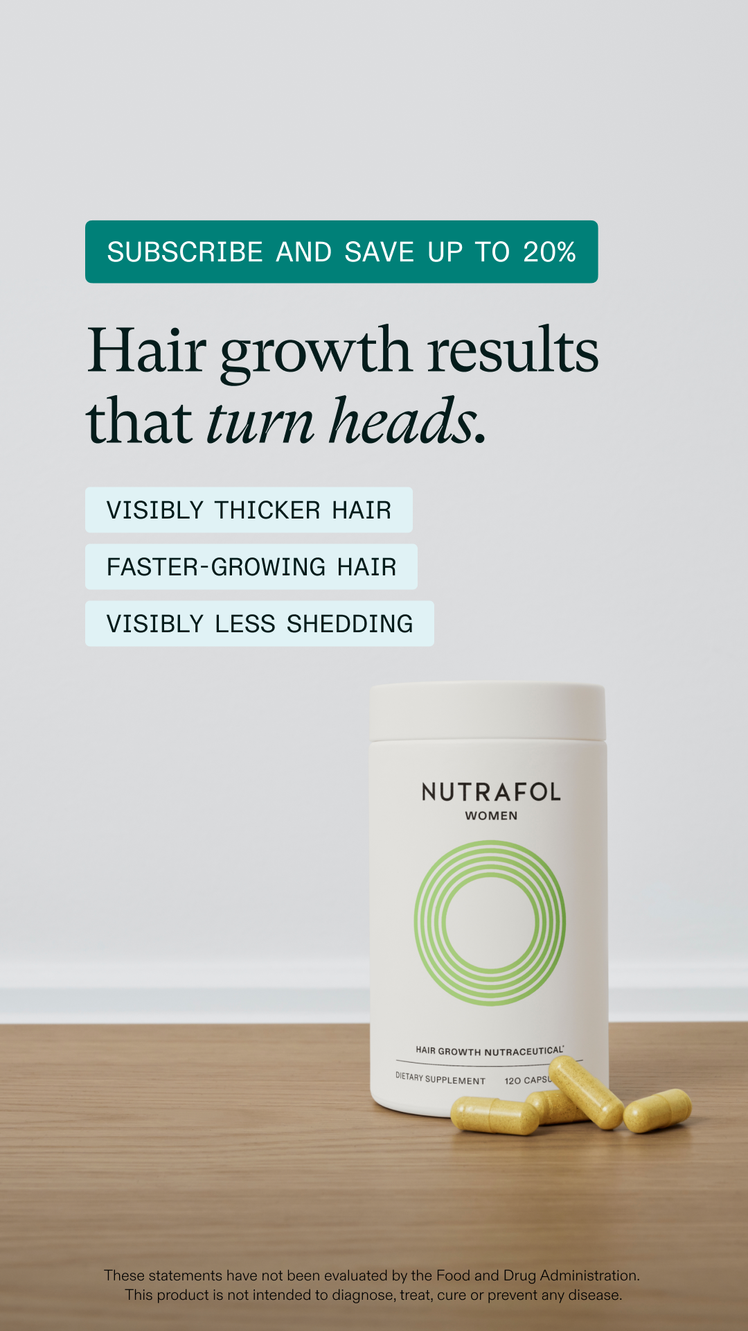 Nutrafol Facebook ad