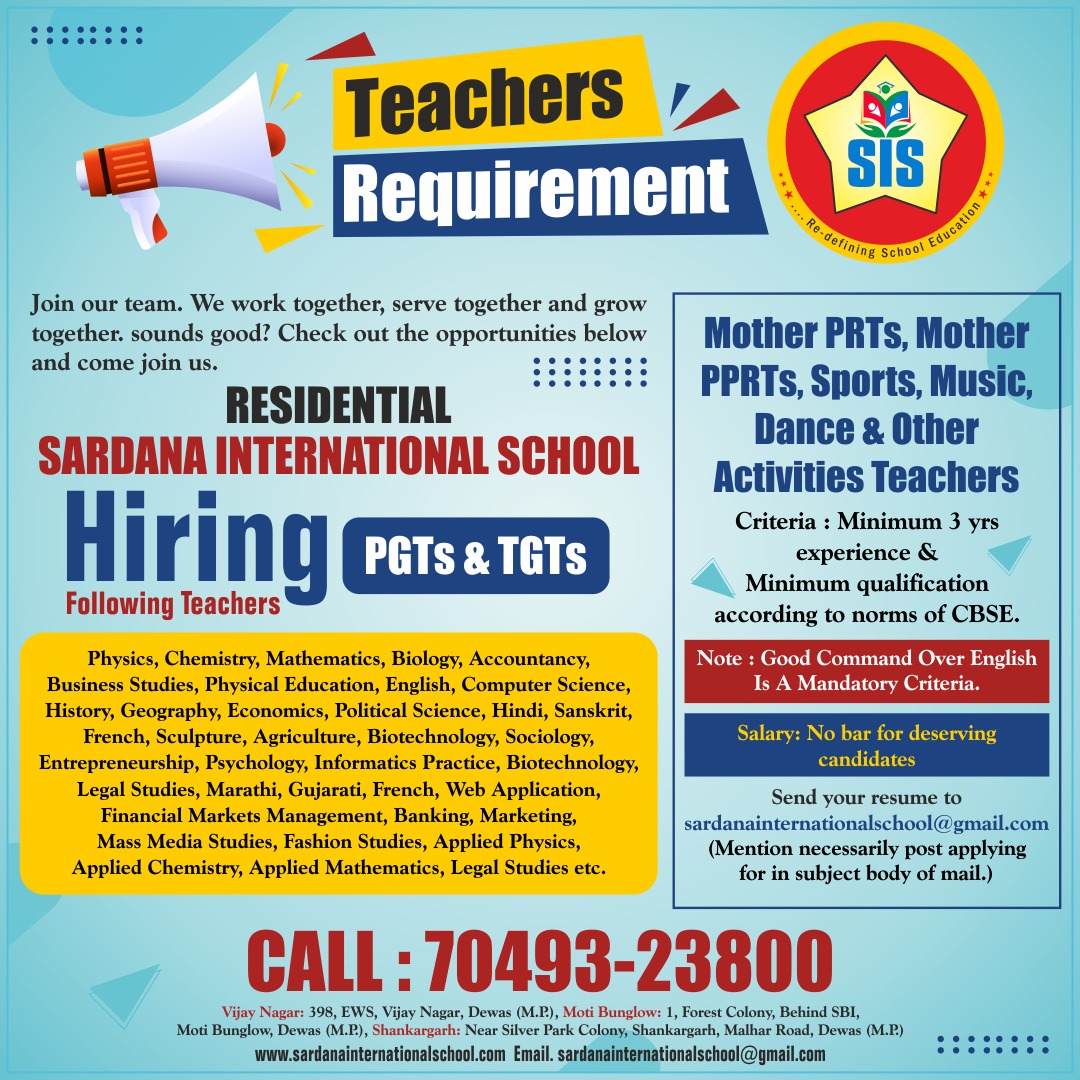 Sardana International School Facebook ad: Sardana International School