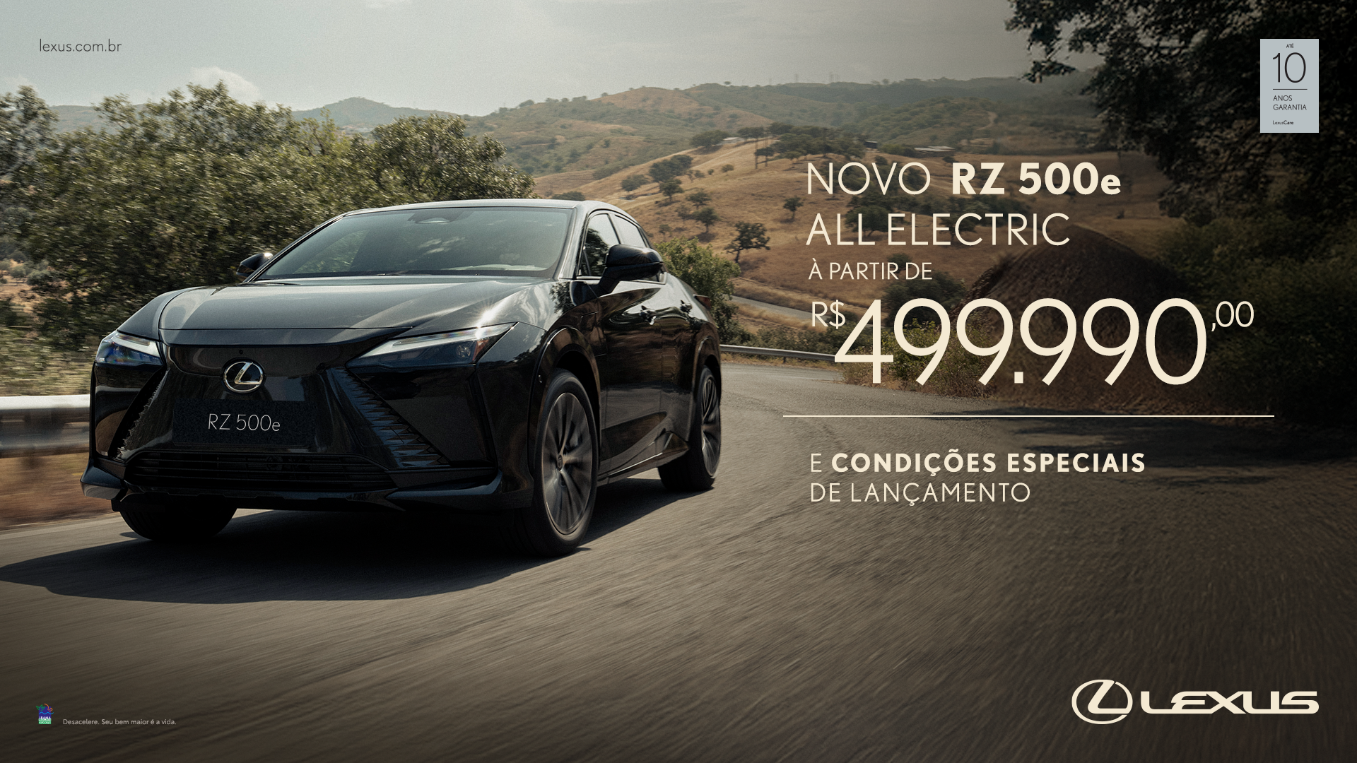 Lexus Brasil Facebook ad from May 7, 2026