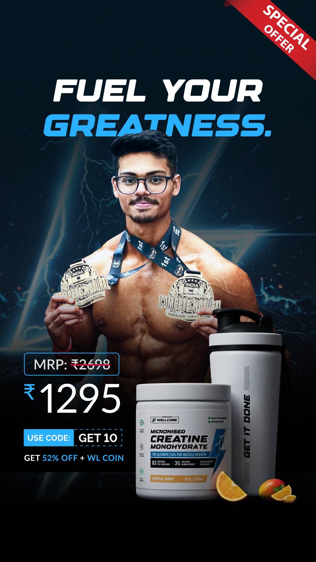 Wellcore - Wellversed Brand Facebook ad