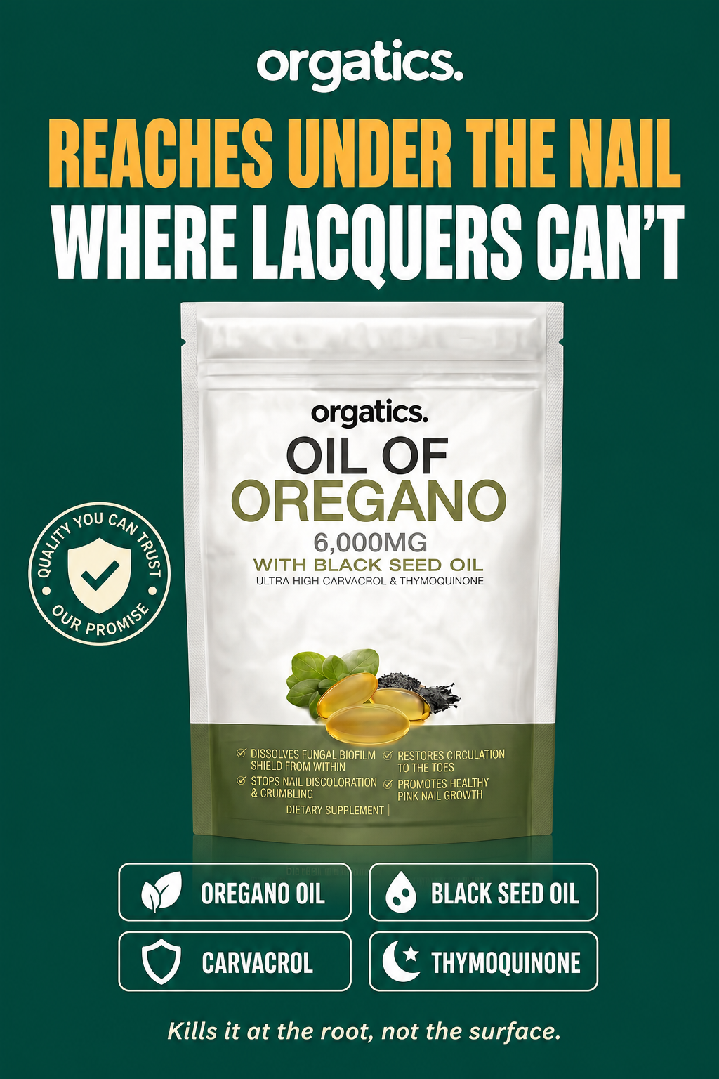Orgatics Facebook ad