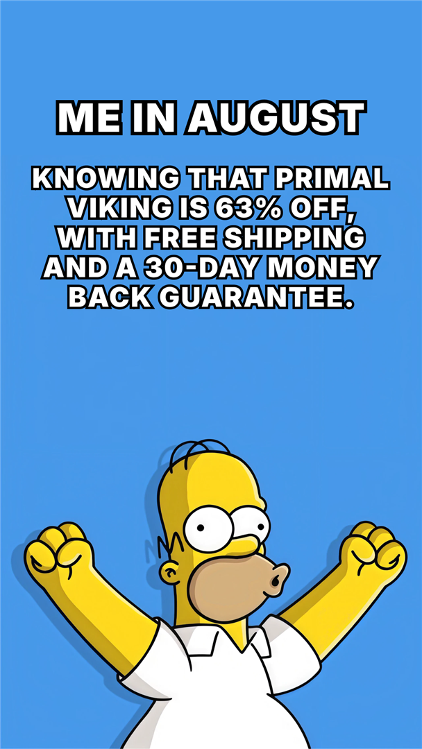 Primal Viking Facebook ad